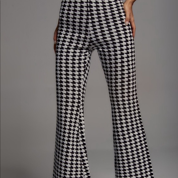 Houndstooth Crop Set- Size M fits AU 10-12 - Picture 4 of 6
